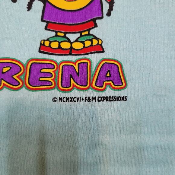 VTG 1996 Rasta Macarena Dance Craze T-Shirt L Single Stitch USA Tee Jays - Picture 3 of 7